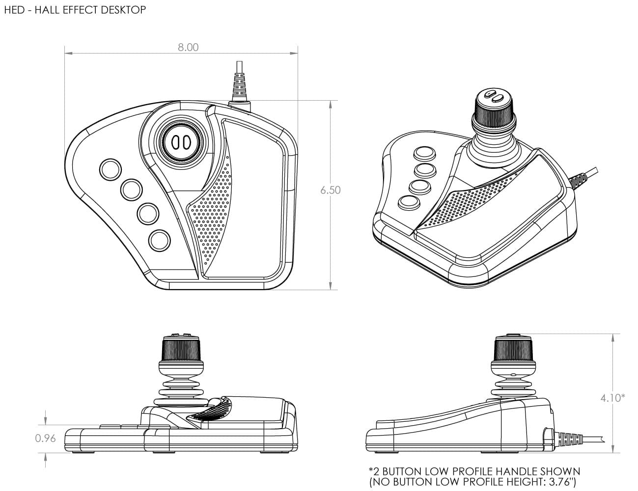 Ruffy HED Slim Z Control Panel Range