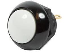 P9- 113129 -2 circuit, flush white Pushbutton Momentary action P9 series push