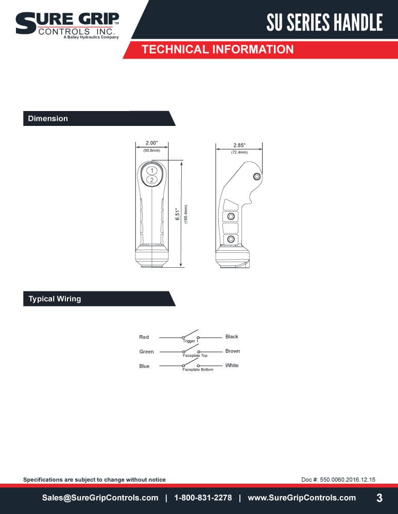Sure Grip SU Control Grip