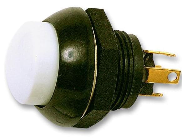 P9- 213129-2 circuit, raised flush white Pushbutton Momentary action P9 series