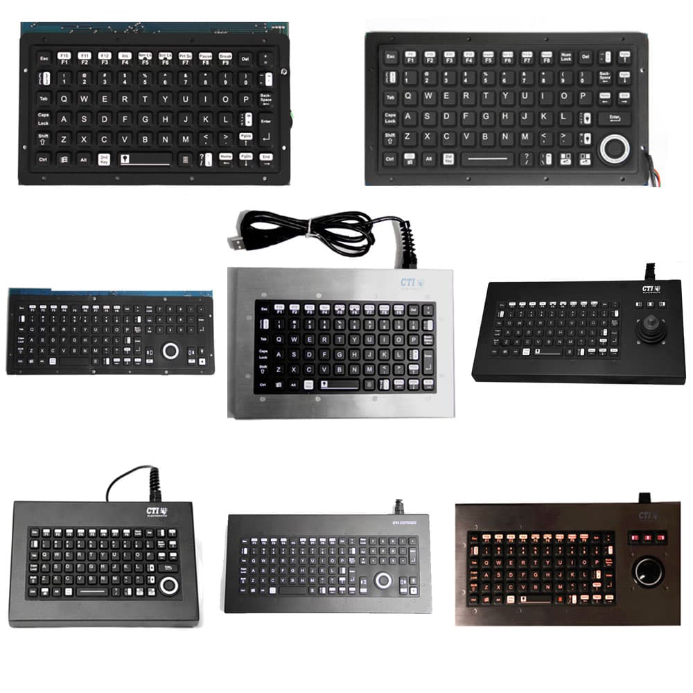 CTI OEM Backlit, Illuminated Keyboard Range