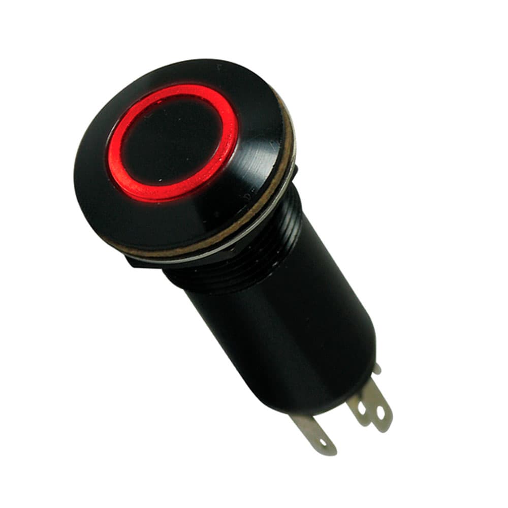 OTTO LP5-V Alternate Action Switches are illuminated Pushbutton Switches